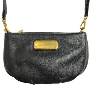 Marc by Marc Jacobs Q Percy black leather CrossBody Bag